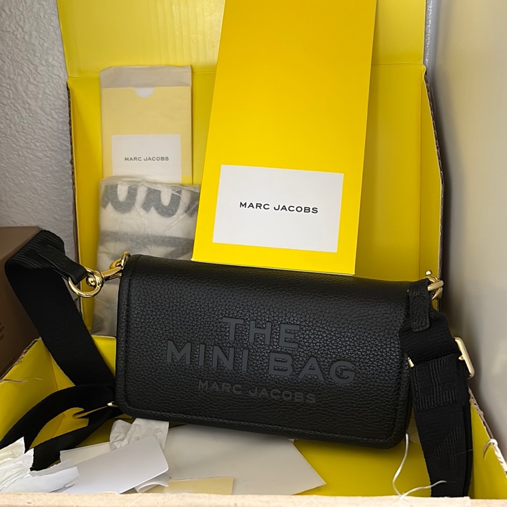 Marc Jacobs Black The Mini Bag
